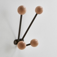 Вешалка Настенная  Agama единый размер черный LA REDOUTE INTERIEURS  фото, kupilegko.ru